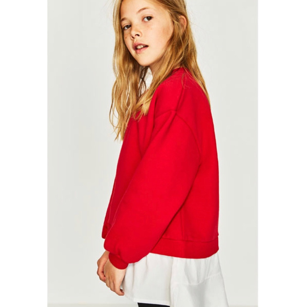 Zara Girls Sweatshirt Top